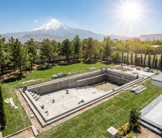 مراحل ساخت استخر، ۷ مرحله ساخت استخر از صفر تا تحویل | راهنمای کامل