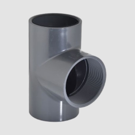 سه راه ناف دنده UPVC پیمتاش سایز 20x1/2