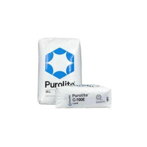 رزین سختی‌گیر پرولایت Purolite C100E (گرید خوراکی و آشامیدنی - ۲۵ لیتری)